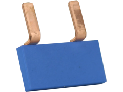 EMAT Doorverbinder 2-voudig blauw