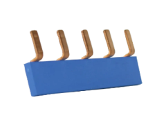 EMAT Doorverbinder 5-voudig blauw